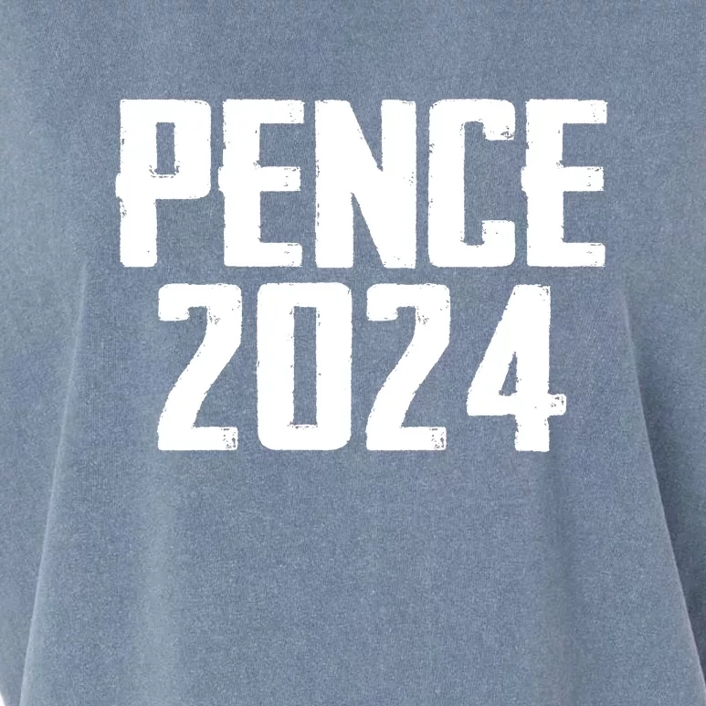 Mike Pence 2024 For President Mike Pence 2024 Garment-Dyed Women's Muscle Tee