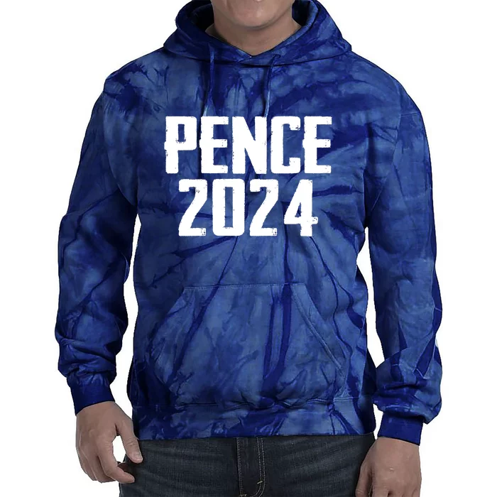 Mike Pence 2024 For President Mike Pence 2024 Tie Dye Hoodie