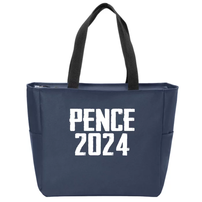 Mike Pence 2024 For President Mike Pence 2024 Zip Tote Bag