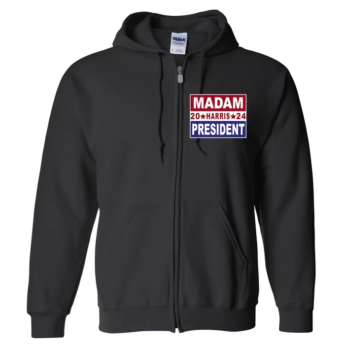 Madam President 2024 Full Zip Hoodie