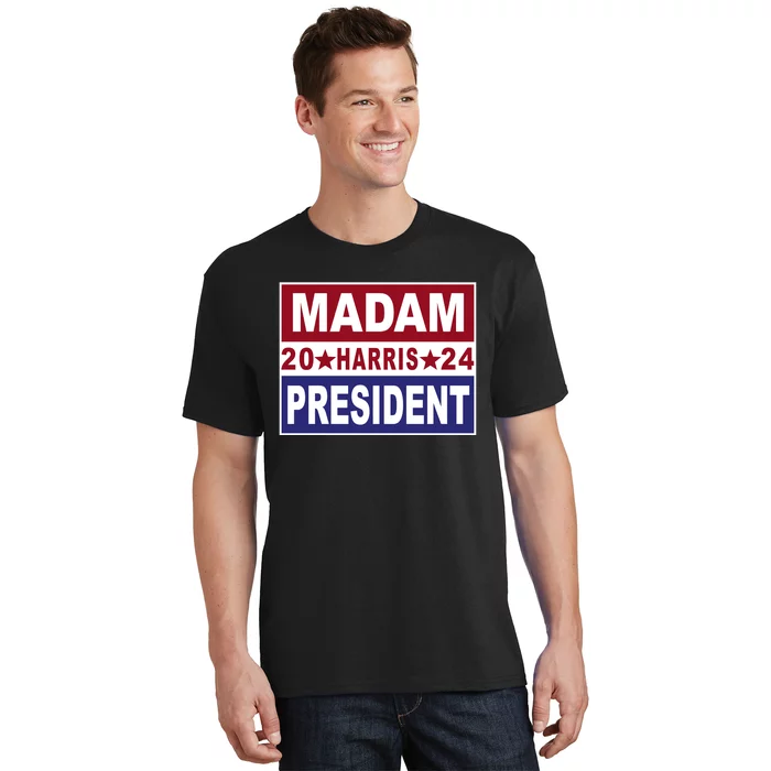 Madam President 2024 Patriotic Print T-Shirt