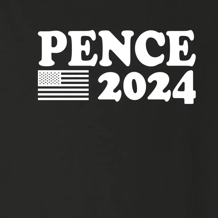 Mike Pence 2024 For President Mike Pence 2024 Toddler Long Sleeve Shirt