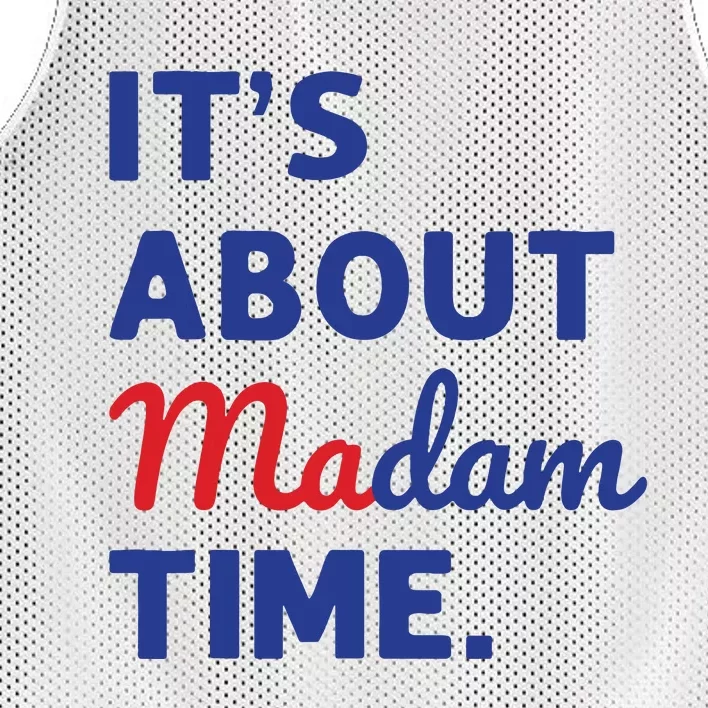 Madam President 2024 Its About Madam Time Mesh Reversible Basketball Jersey Tank