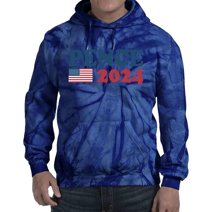 Mike Pence 2024 For President Mike Pence 2024 Tie Dye Hoodie