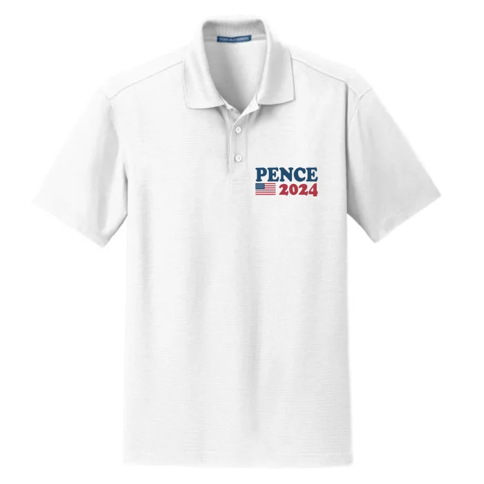 Mike Pence 2024 For President Mike Pence 2024 Dry Zone Grid Performance Polo