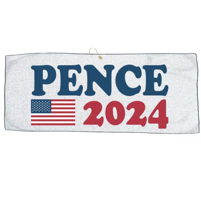 Mike Pence 2024 For President Mike Pence 2024 Large Microfiber Waffle Golf Towel