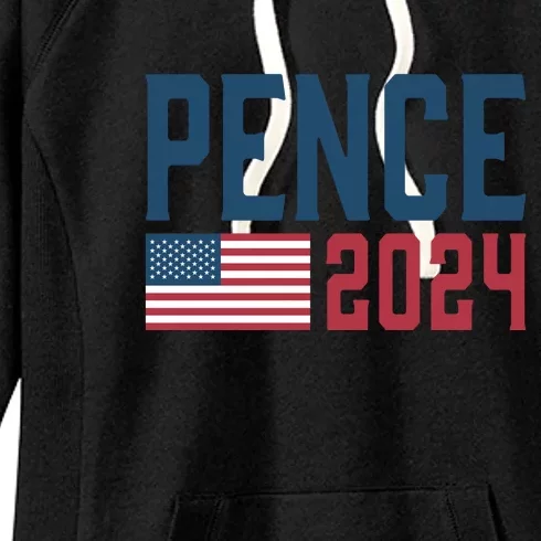 Mike Pence 2024 For President Mike Pence 2024 Women's Fleece Hoodie