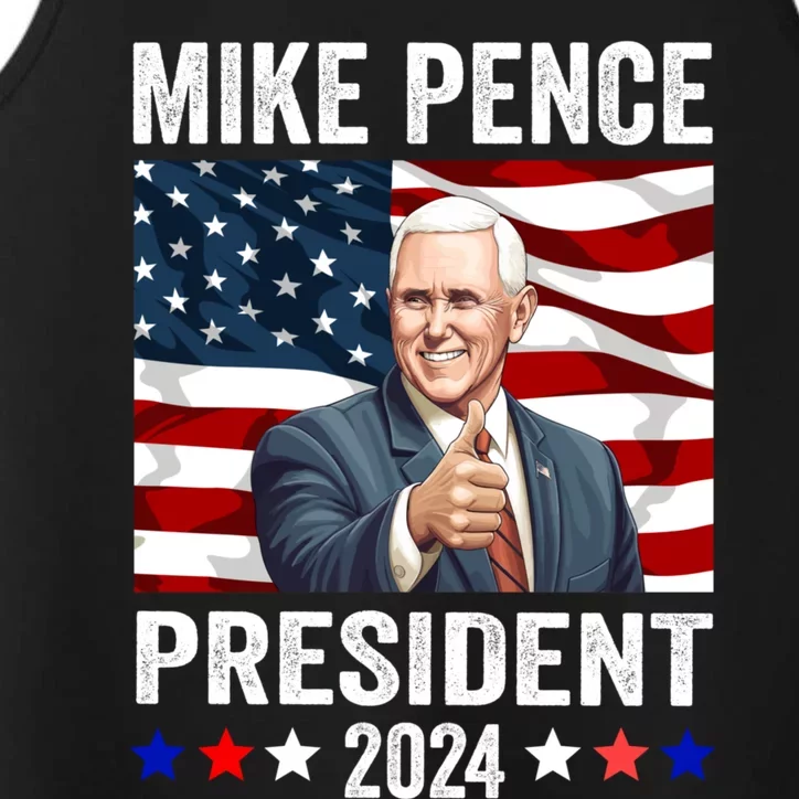 Mike Pence 2024 American Presidential Election 2024 USA Performance Tank