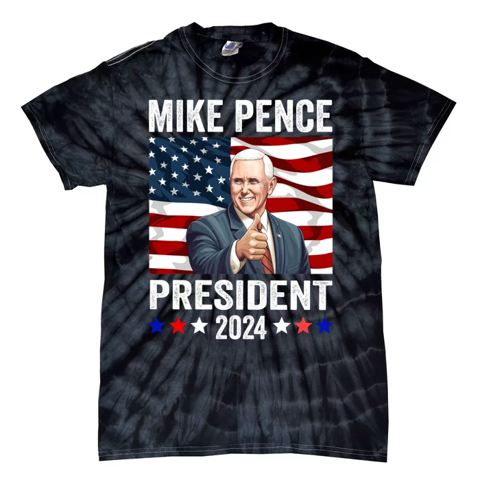 Mike Pence 2024 American Presidential Election 2024 USA Tie-Dye T-Shirt