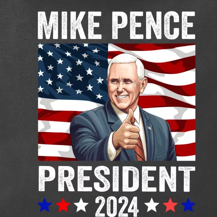 Mike Pence 2024 American Presidential Election 2024 USA Zip Tote Bag