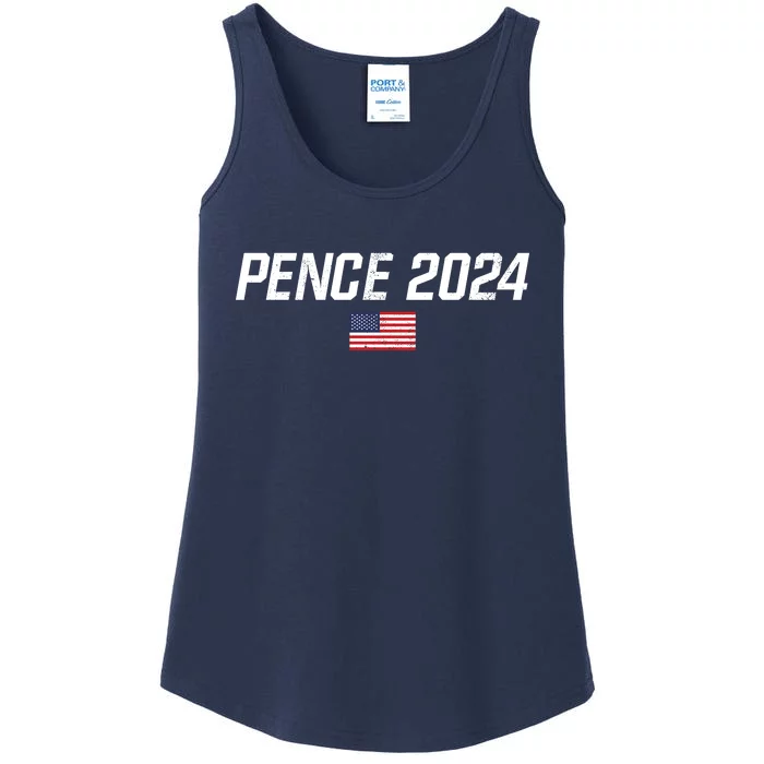 Mike Pence 2024 For President Mike Pence 2024 Ladies Essential Tank