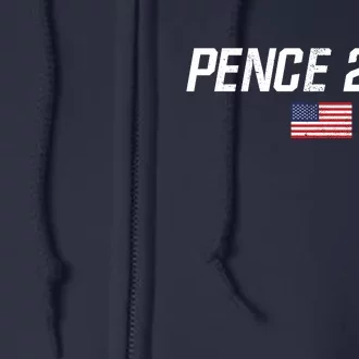 Mike Pence 2024 For President Mike Pence 2024 Full Zip Hoodie