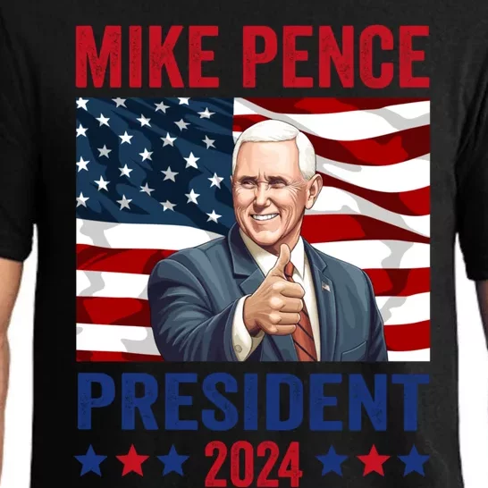 Mike Pence 2024 American Presidential Election 2024 USA Pajama Set