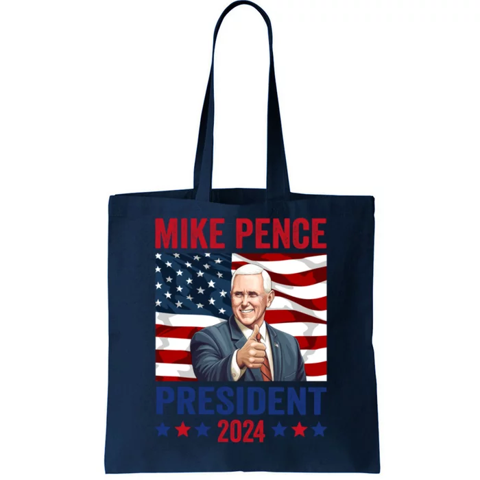 Mike Pence 2024 American Presidential Election 2024 USA Tote Bag