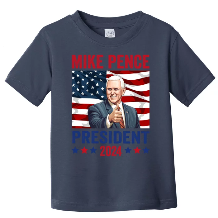 Mike Pence 2024 American Presidential Election 2024 USA Toddler T-Shirt