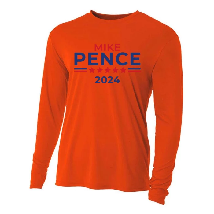 Mike Pence 2024 American Presidential Election 2024 USA Cooling Performance Long Sleeve Crew