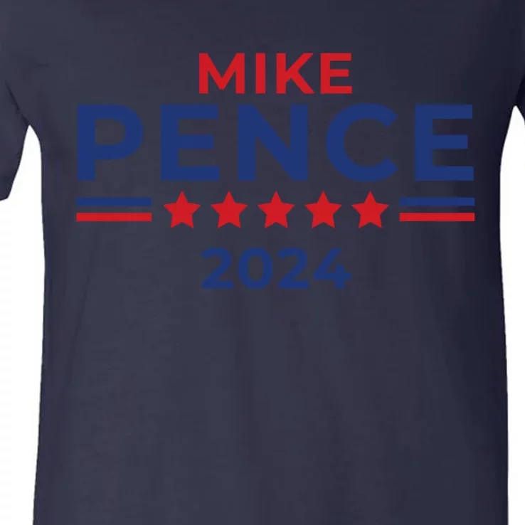 Mike Pence 2024 American Presidential Election 2024 USA V-Neck T-Shirt