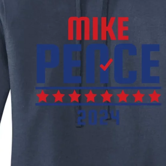 Mike Pence 2024 American Presidential Election 2024 USA Women's Pullover Hoodie