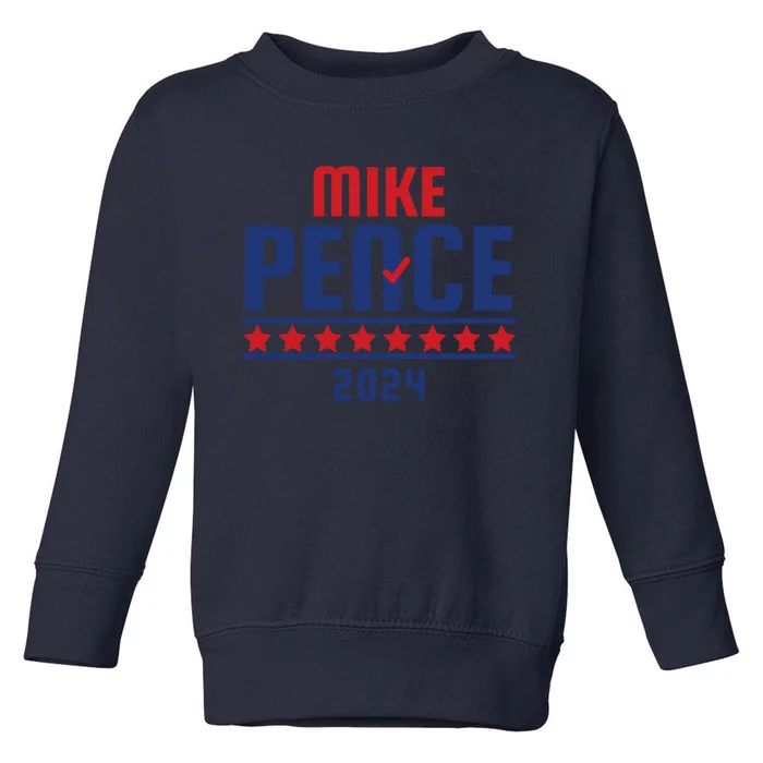 Mike Pence 2024 American Presidential Election 2024 USA Toddler Sweatshirt