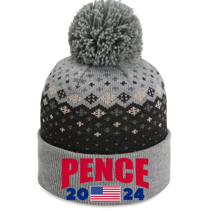 Mike Pence 2024 American Presidential Election 2024 USA The Baniff Cuffed Pom Beanie