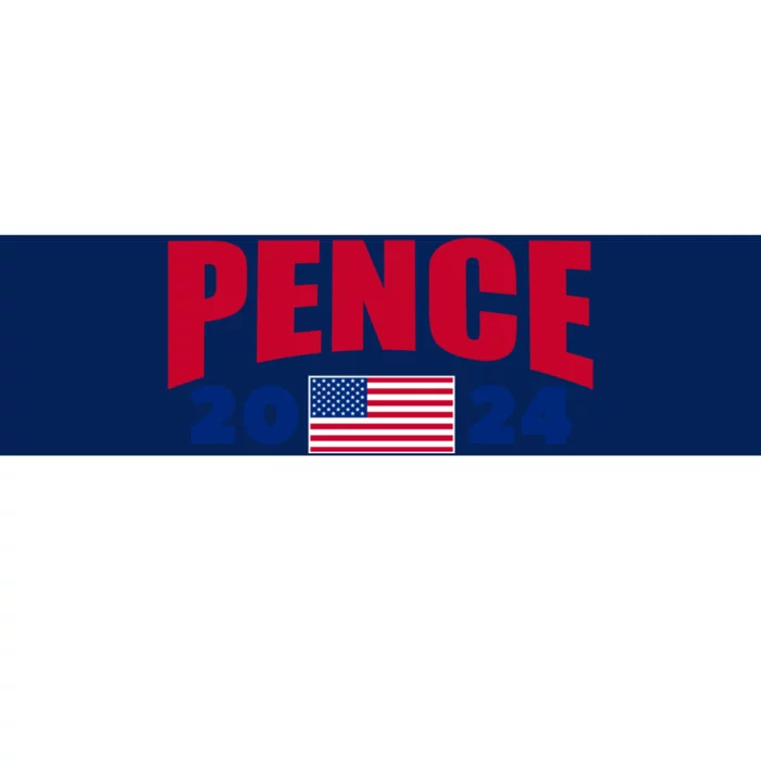 Mike Pence 2024 American Presidential Election 2024 USA Bumper Sticker