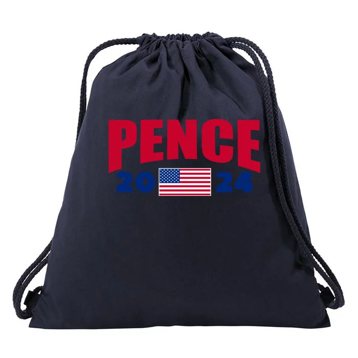 Mike Pence 2024 American Presidential Election 2024 USA Drawstring Bag