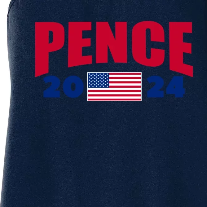 Mike Pence 2024 American Presidential Election 2024 USA Women's Racerback Tank