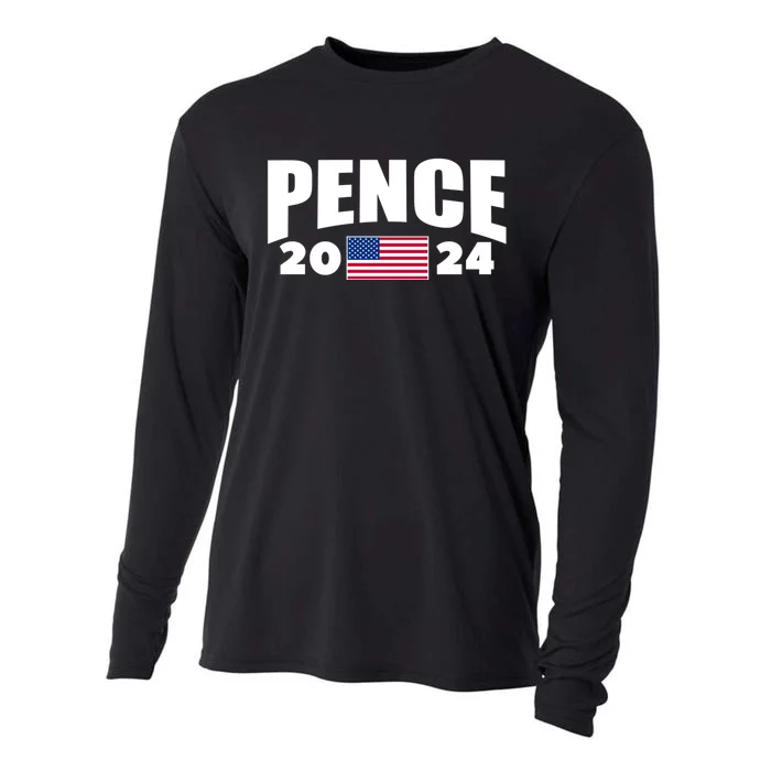 Mike Pence 2024 American Presidential Election 2024 USA Cooling Performance Long Sleeve Crew