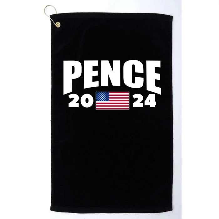 Mike Pence 2024 American Presidential Election 2024 USA Platinum Collection Golf Towel