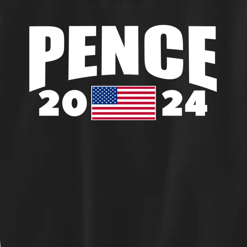 Mike Pence 2024 American Presidential Election 2024 USA Kids Sweatshirt