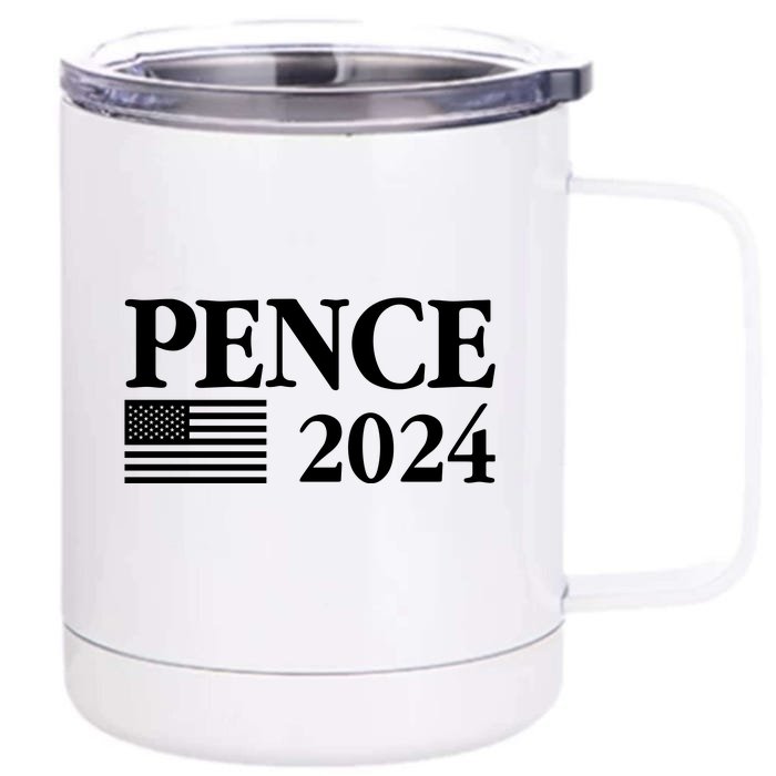 Mike Pence 2024 Front & Back 12oz Stainless Steel Tumbler Cup