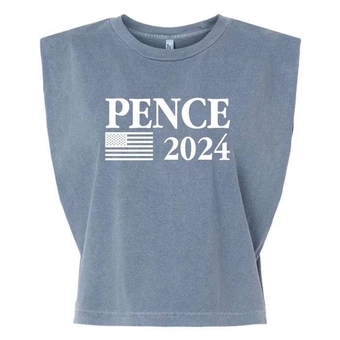 Mike Pence 2024 Garment-Dyed Women's Muscle Tee