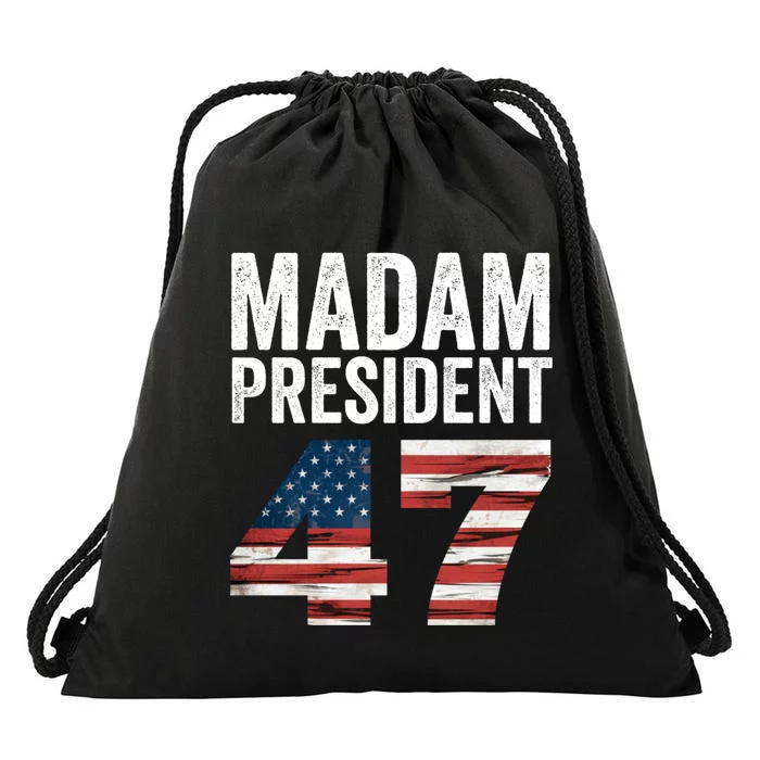 Madam President 47 Drawstring Bag