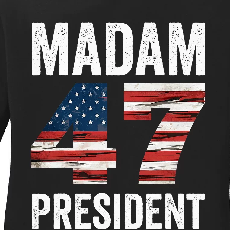 Madam President 47 Ladies Long Sleeve Shirt