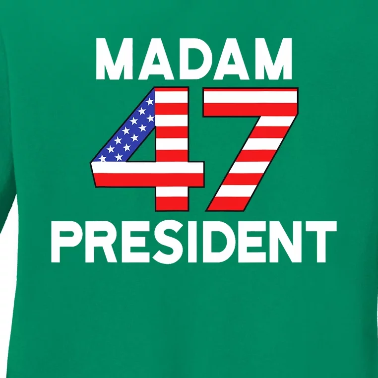 Madam President 47 Ladies Long Sleeve Shirt