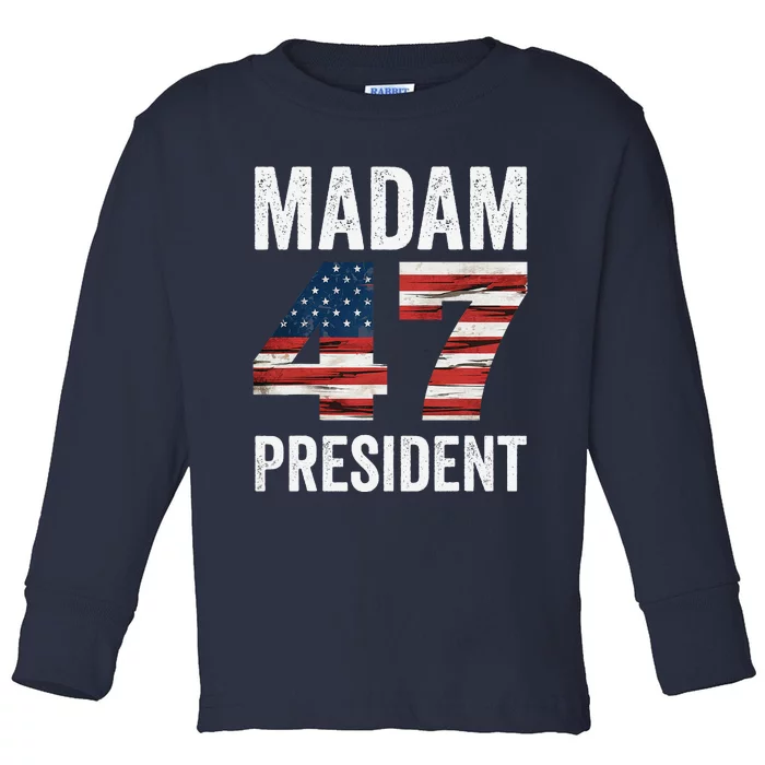 Madam President 47 Toddler Long Sleeve Shirt