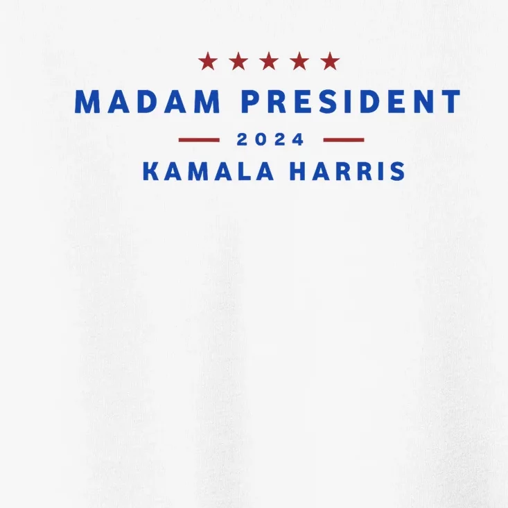 Madam President 47th President Vote Kamala Harris 2024 Toddler T-Shirt