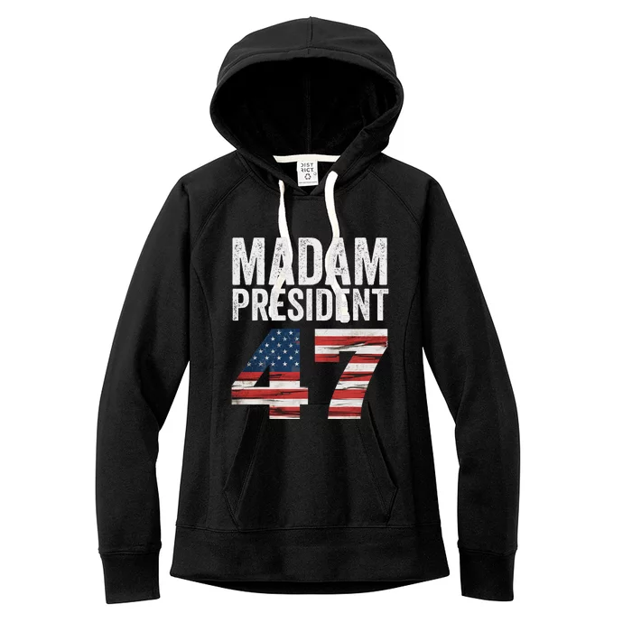 Madam President 47 Women Women's Fleece Hoodie