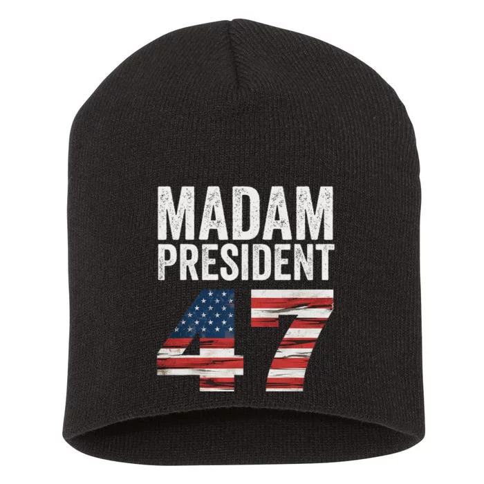 Madam President 47 Women Short Acrylic Beanie