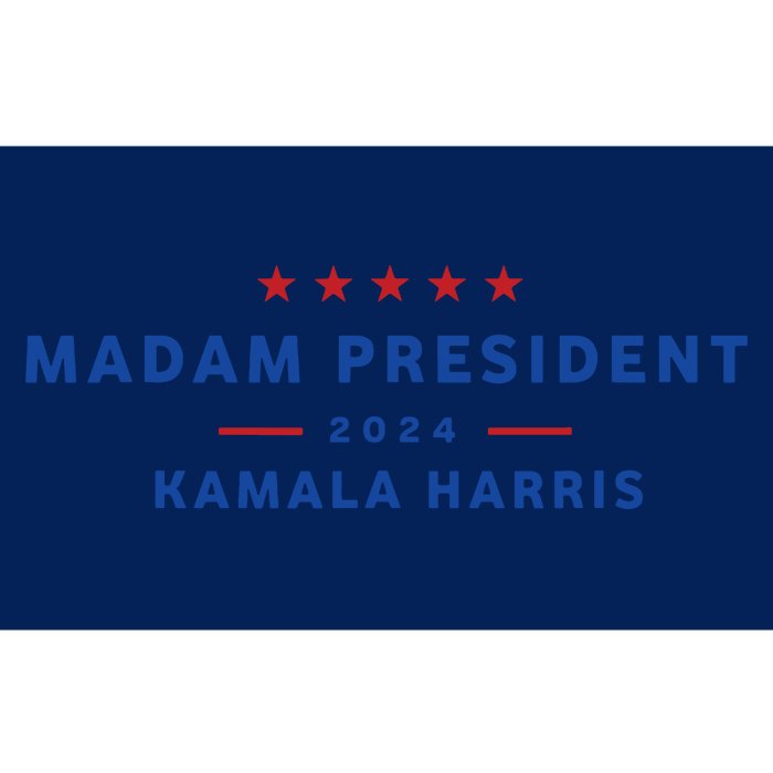 Madam President 47th President Vote Kamala Harris 2024 Bumper Sticker