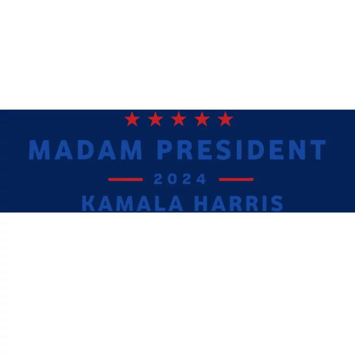 Madam President 47th President Vote Kamala Harris 2024 Bumper Sticker