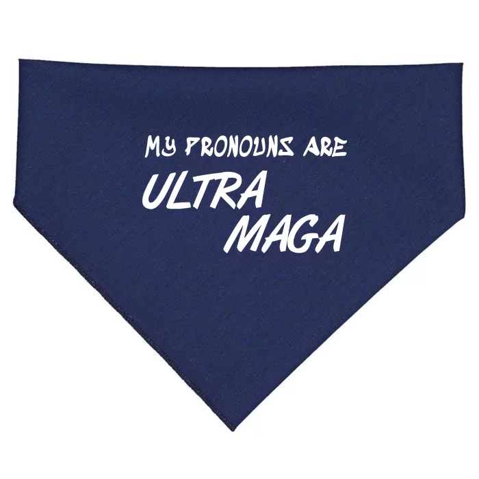 My Pronouns Are Ultra Maga USA-Made Doggie Bandana