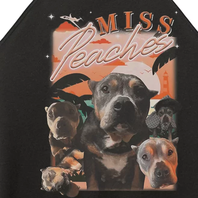 Miss Peaches Adopt Don’T Shop Women’s Perfect Tri Rocker Tank