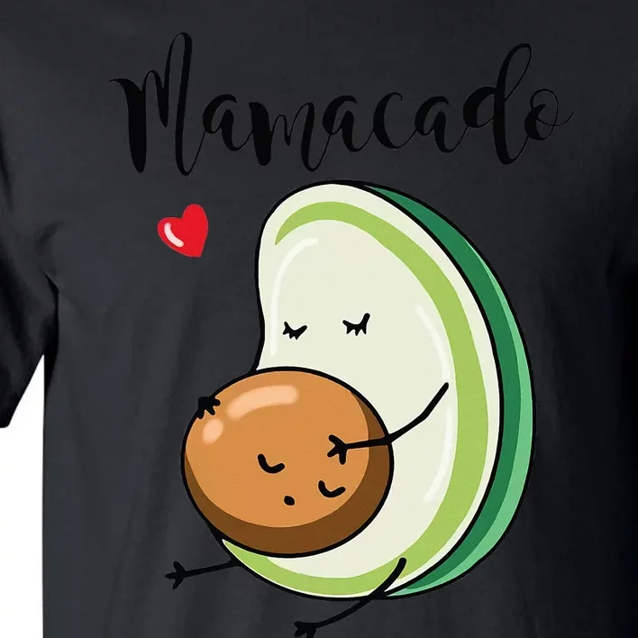 Mamacado Pregnancy Announcement Funny Avocado Pregnant Mom Tall T-Shirt