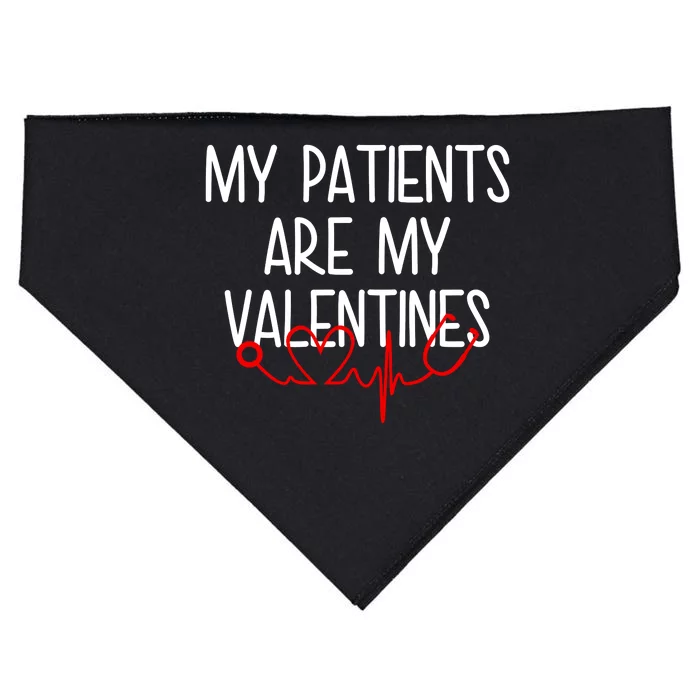 My Parents Are My Valentines USA-Made Doggie Bandana