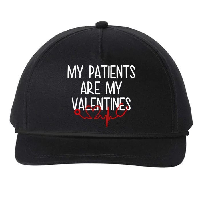 My Parents Are My Valentines Snapback Five-Panel Rope Hat