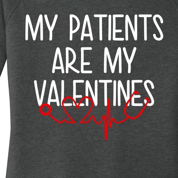 My Parents Are My Valentines Women's Perfect Tri Tunic Long Sleeve Shirt