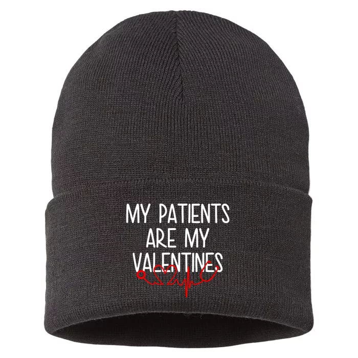 My Parents Are My Valentines Sustainable Knit Beanie