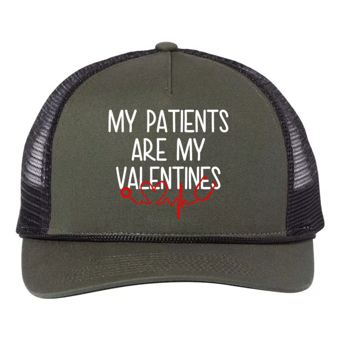 My Parents Are My Valentines Retro Rope Trucker Hat Cap