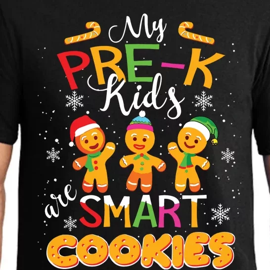 My Prek Are Smart Cookies Christmas Teacher Gift Pajama Set